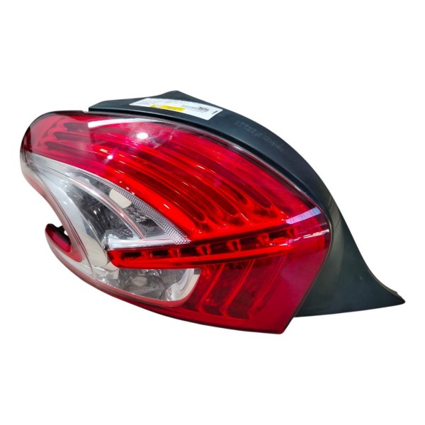 Lanterna Esquerda Peugeot 208 Griffe 2013 2015 2016 Original Esquerdo/motorista Vermelho
