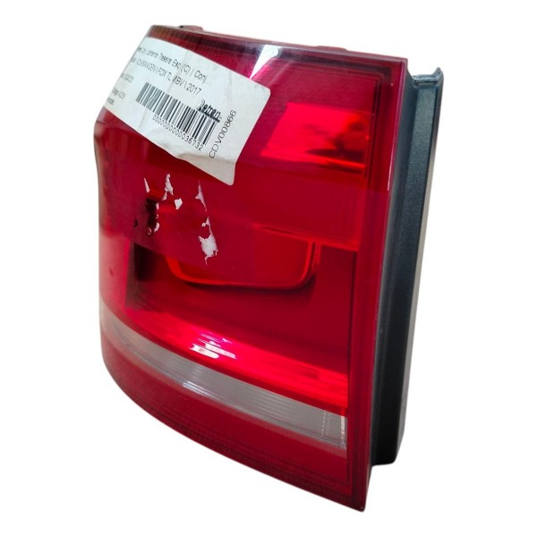 Lanterna Esquerda Vw Fox 2015 2017 2018 2020 Original Esquerdo/motorista Vermelho