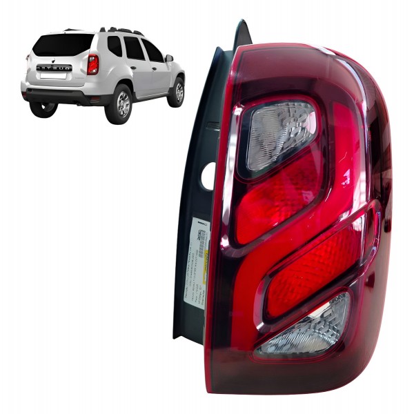 Lanterna Direita Renault Duster 2018 2019 2020 Led Original Direito/passageiro Vermelho