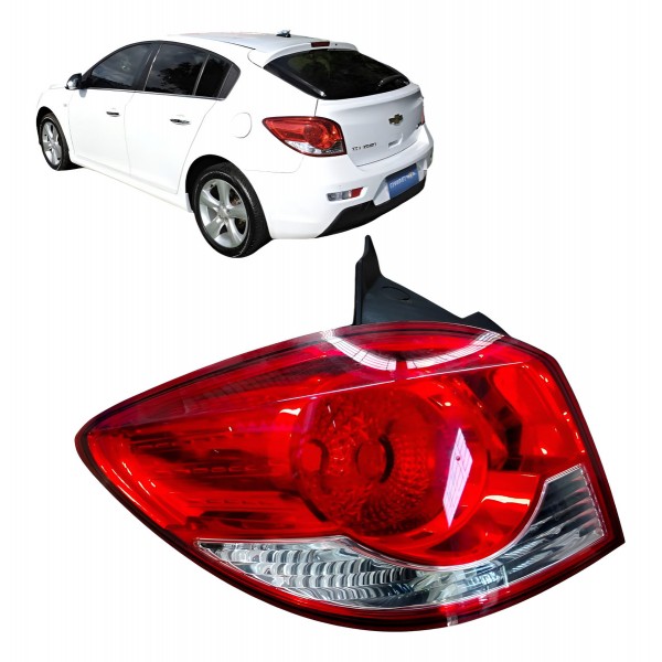 Lanterna Esquerda Gm Cruze Hatch 2012 2014 2016 Original Esquerdo/motorista Vermelho