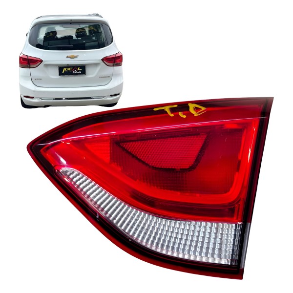 Lanterna Direita Spin Premier 2019 2020 2023 Aplique Tampa Vermelho Direito/passageiro