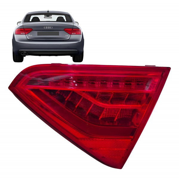 Lanterna Direita Audi A5 2014 2015 2016 2017 Aplique Tampa Direito/passageiro Vermelho