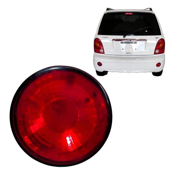 Luz Neblina Traseira Direita Chery Qq 2011 2012 2013 Orig Vermelho