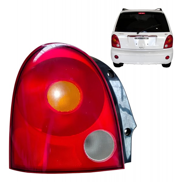 Lanterna Esquerda Chery Qq 2010 2011 2012 2014 2015 Original Direito/passageiro Vermelho