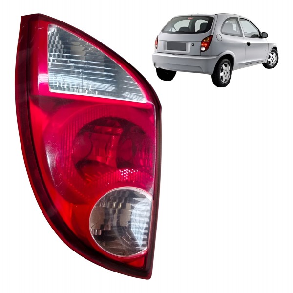 Lanterna Esquerda Gm Celta 2007 2009 2011 2012 2013 Original Esquerdo/motorista Vermelho