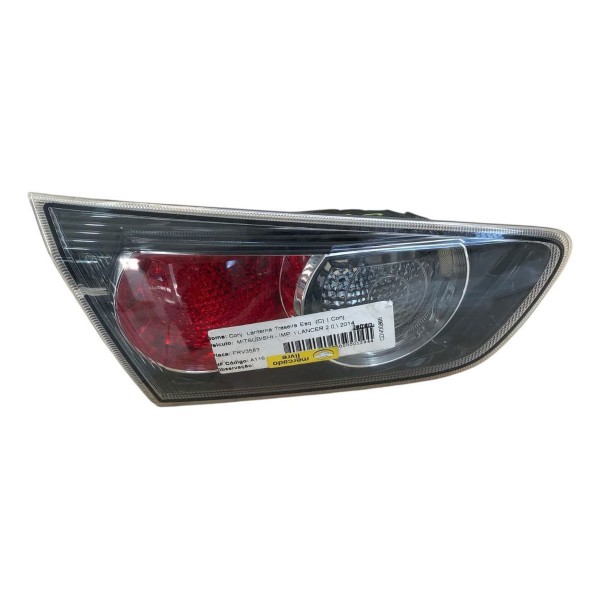 Lanterna Esquerda Lancer 2013 2014 2015 Aplique Tampa Trás Esquerdo/motorista Cinza