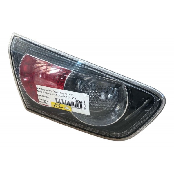 Lanterna Esquerda Lancer 2013 2014 2015 Aplique Tampa Trás Esquerdo/motorista Cinza