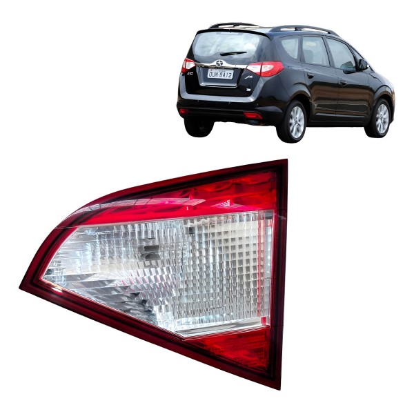 Lanterna Direita Jac J6 2012 2013 2014 2015 Aplique Tampa Direito/passageiro Vermelho