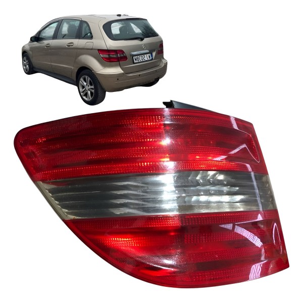 Lanterna Esquerda Mercedes B180 B200 2007 2009 2011 Original Esquerdo/motorista Vermelho