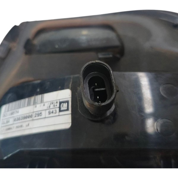 Lanterna Esquerda Cobalt 2016 2017 2019 2020 Aplique Tampa Esquerdo/motorista Vermelho