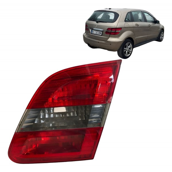 Lanterna Direita Mercedes B200 2007 2009 2011 Aplique Tampa Direito/passageiro Vermelho