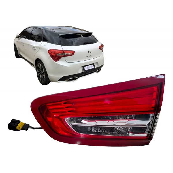 Lanterna Direita Citroen Ds5 2013 2014 2015 Aplique Tampa Direito/passageiro Vermelho