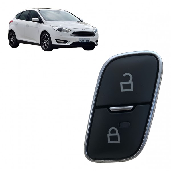 Botao Trava Porta Dianteira Esquerda Focus 2016 2017 2019