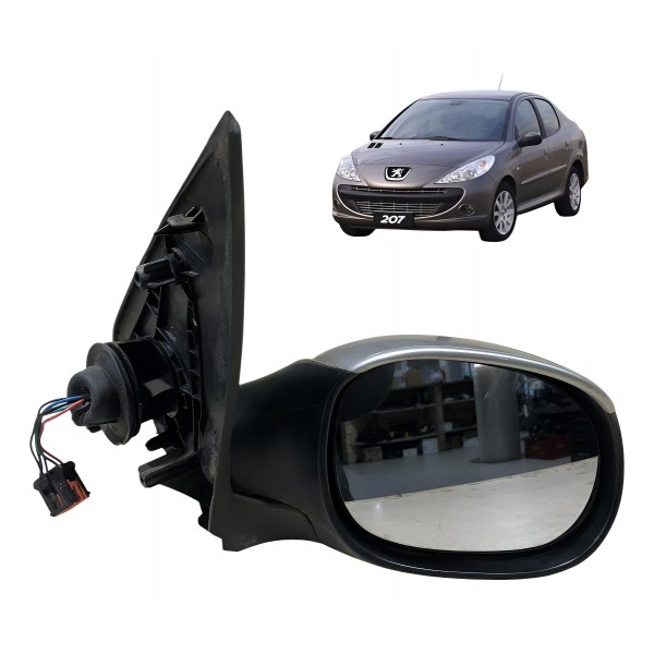 Retrovisor Eletrico Direito Peugeot 207 206 2008 2009 A 2013