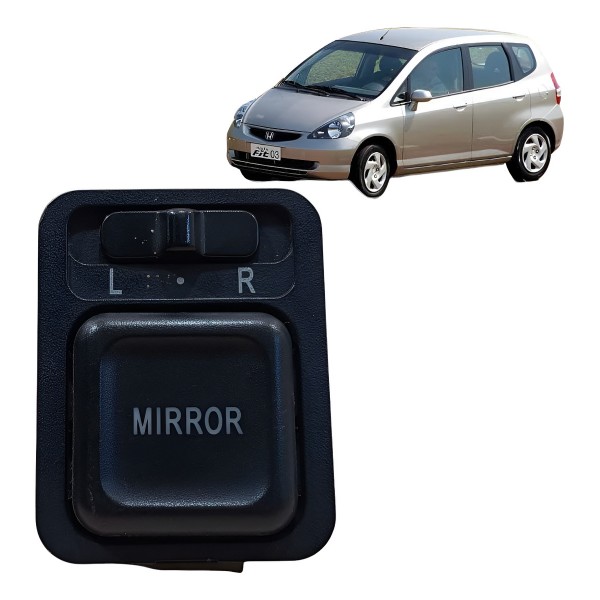 Botão Comando Regulagem Retrovisor Honda Fit 2005 A 2009