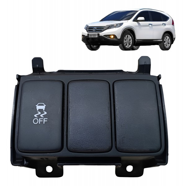 Botão Interruptor Controle Tração Crv 2012 2013 A 2015