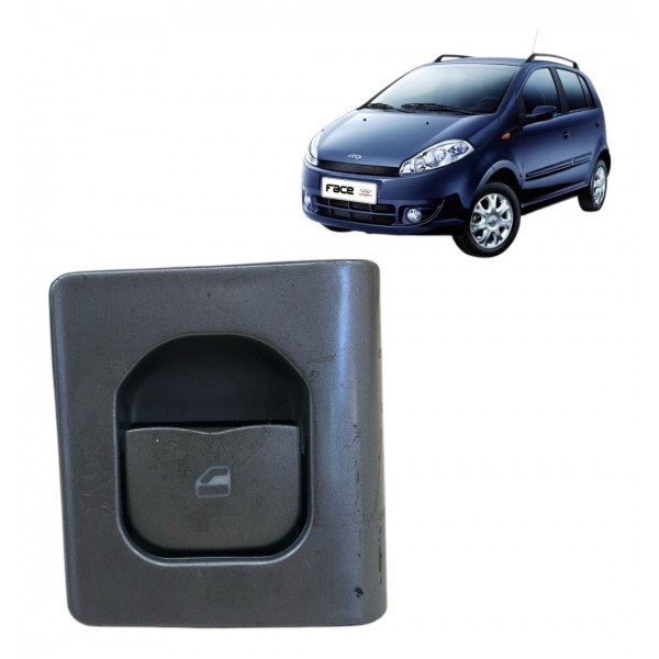 Botão Vidro Elétrico Traseiro Esquerdo Chery Face 2010 2014