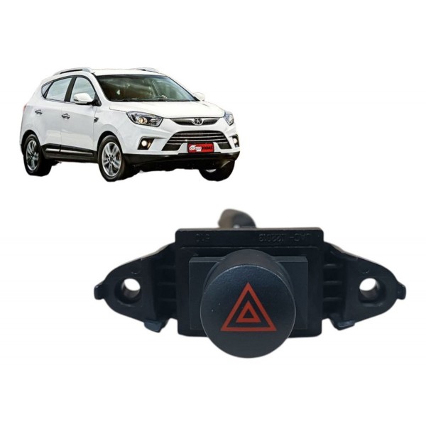 Botão Pisca Alerta Jac J6 2013 2014 2015 2016