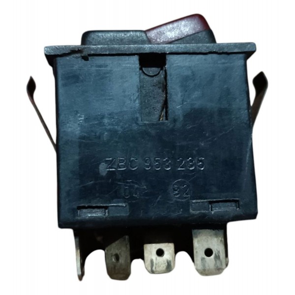 Botão Pisca Alerta Vw Gol Voyage Saveiro 1984 A 1995