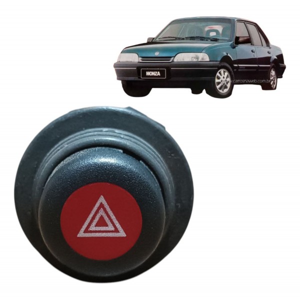Botão Pisca Alerta Gm Kadett Monza Ipanema 1993 A 1998