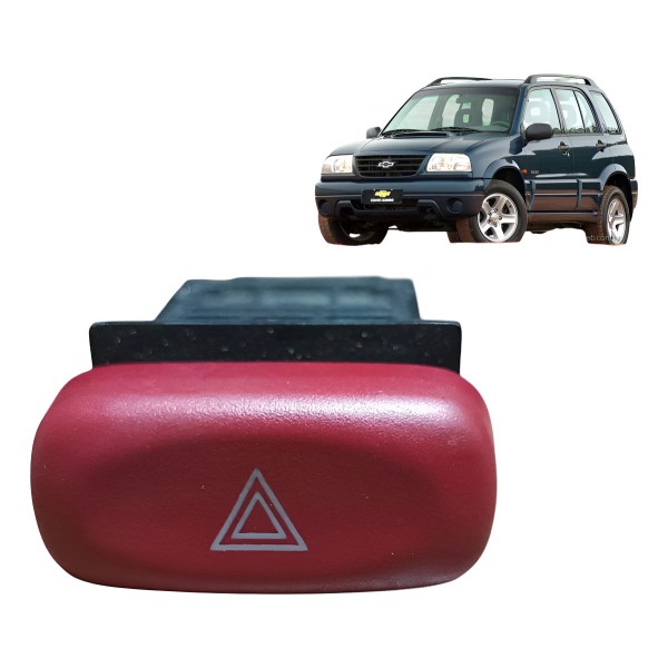 Botão Pisca Alerta Chevrolet Tracker 2003 2004 2005 A 2008