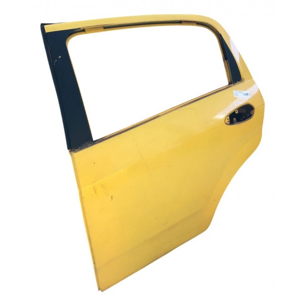 Porta Traseira Esquerda Fiat Punto T-jet 2009 2010 A 2012 Dianteira Esquerda Amarelo