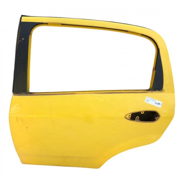 Porta Traseira Esquerda Fiat Punto T-jet 2009 2010 A 2012 Dianteira Esquerda Amarelo