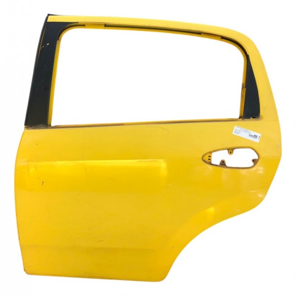 Porta Traseira Esquerda Fiat Punto T-jet 2009 2010 A 2012 Dianteira Esquerda Amarelo
