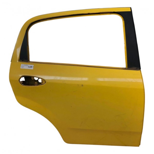 Porta Traseira Direita Fiat Punto T-jet 2009 2010 A 2012 Traseira Direita Amarelo