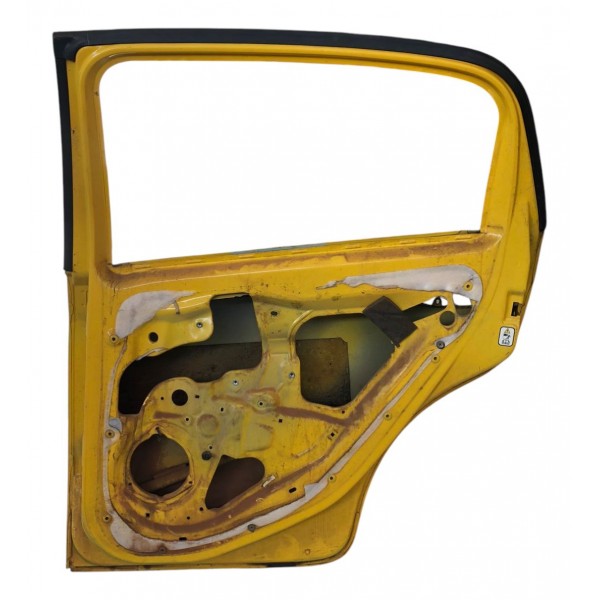 Porta Traseira Direita Fiat Punto T-jet 2009 2010 A 2012 Traseira Direita Amarelo