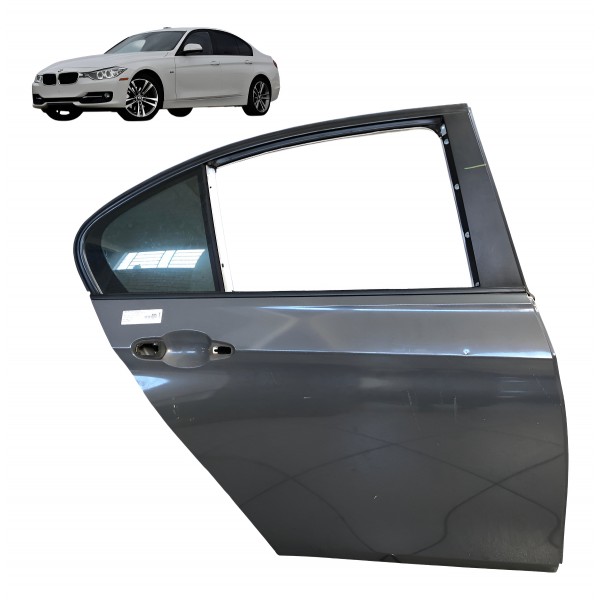 Porta Traseira Direita Bmw 328i 2013 2014 2015 2016 Traseira Direita Branco