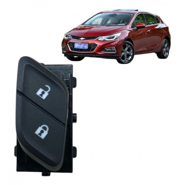 Botão Trava Destrava Dianteira Direita Gm Cruze 2017 A 2022