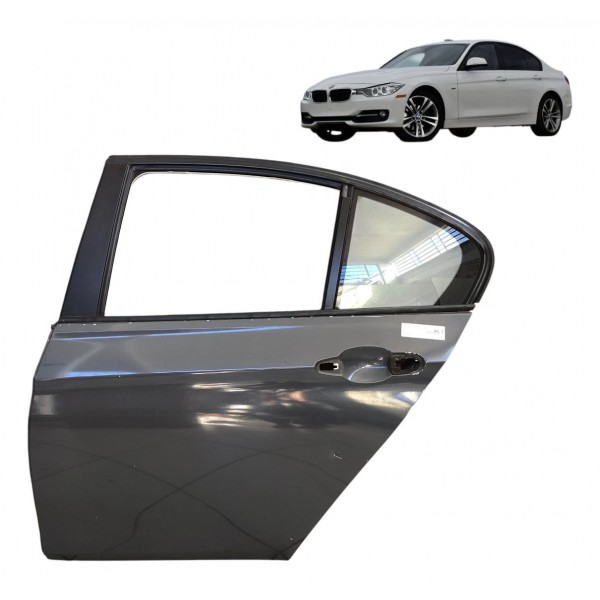 Porta Traseira Esquerda Bmw 328i 2013 2014 2015 2016 Traseira Direita Branco