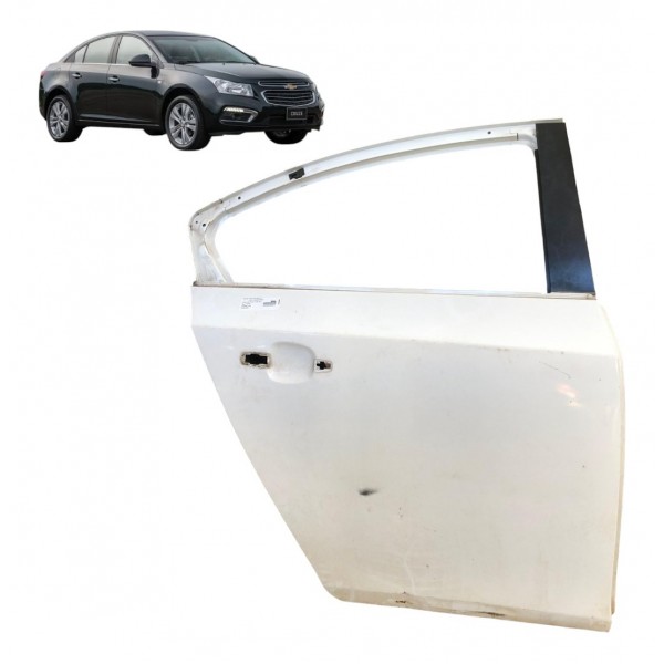 Porta Traseira Direita Chevrolet Cruze Sedan 2013 2014 2015 Traseira Direita Branco