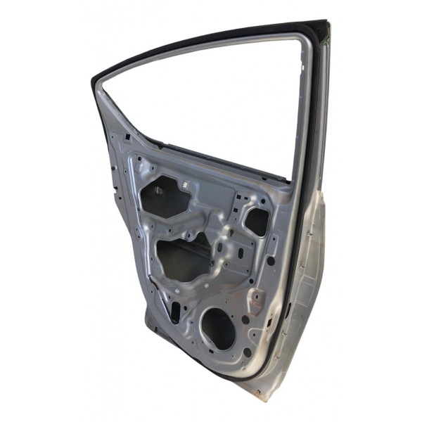 Porta Traseira Esquerda Nissan Versa 2014 2015 2016 A 2019 Traseira Esquerda Prateado