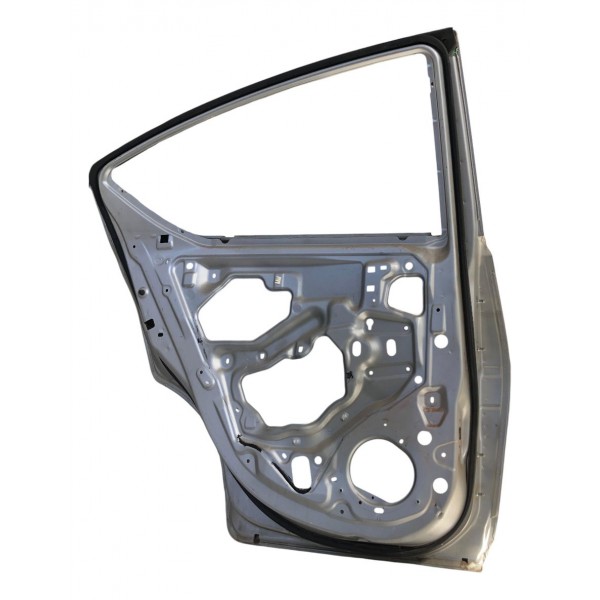 Porta Traseira Esquerda Nissan Versa 2014 2015 2016 A 2019 Traseira Esquerda Prateado