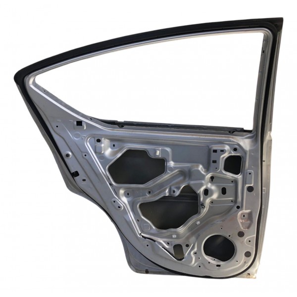 Porta Traseira Esquerda Nissan Versa 2014 2015 2016 A 2019 Traseira Esquerda Prateado