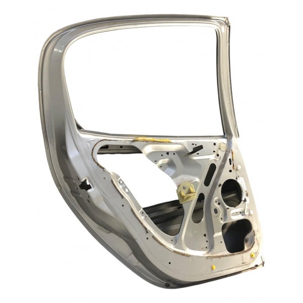 Porta Traseira Esquerda Peugeot 207 Passion 2009 2010 A 2013 Traseira Direita Prateado