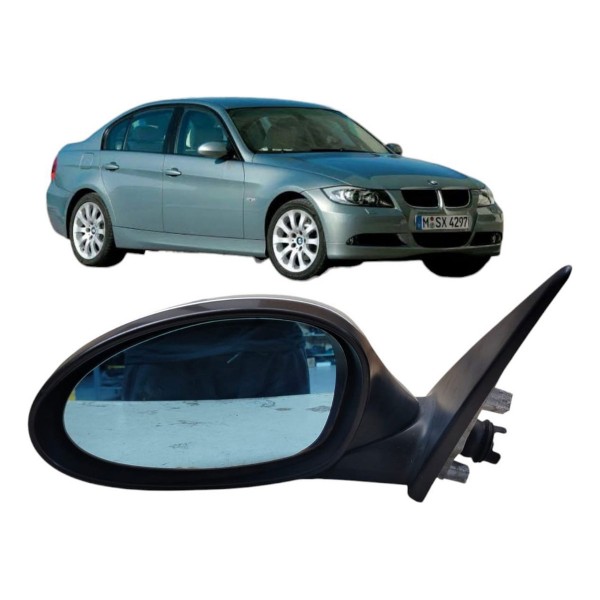 Retrovisor Elétrico Esquerdo Bmw 320i 2006 2007 A 2012