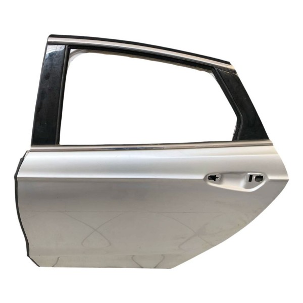 Porta Traseira Esquerda Ford Fusion 2013 2014 2015 2016 2017 Traseira Esquerda Prateado
