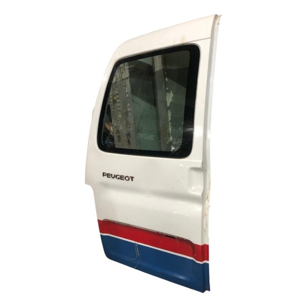Porta Articulada Traseira Esquerda Partner 2010 2011 A 2018 Traseira Esquerda Branco