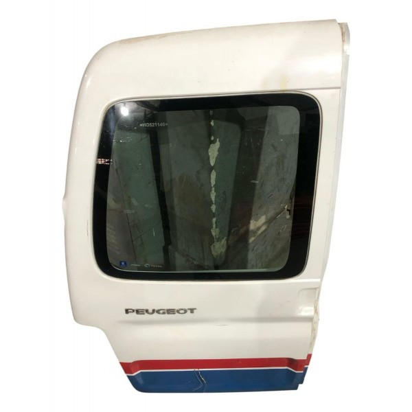 Porta Articulada Traseira Esquerda Partner 2010 2011 A 2018 Traseira Esquerda Branco