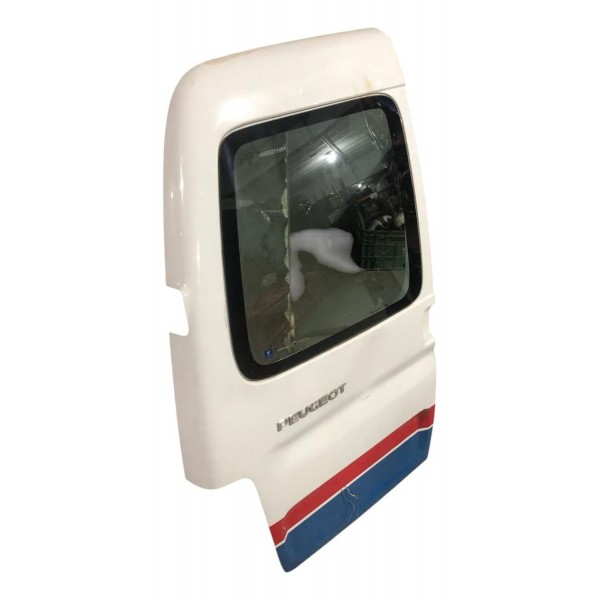 Porta Articulada Traseira Esquerda Partner 2010 2011 A 2018 Traseira Esquerda Branco