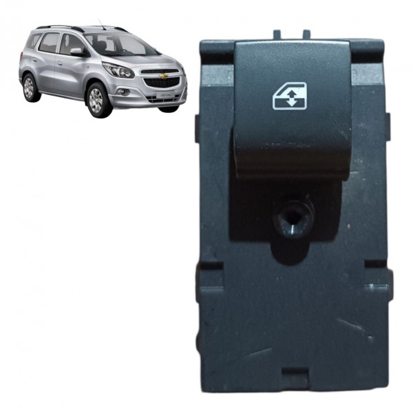 Botão Vidro Elétrico Traseiro Onix Prisma Cruze Spin Cobalt