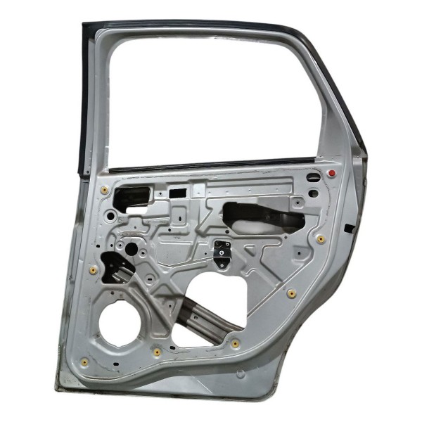Porta Traseira Direita Fiat Gran Siena 2012 2013 2014 A 2022 Traseira Direita Prateado