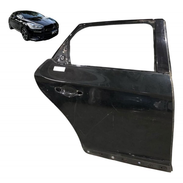 Porta Traseira Direita Citroen Ds5 2011 2014 2016 2017 Traseira Direita Preto
