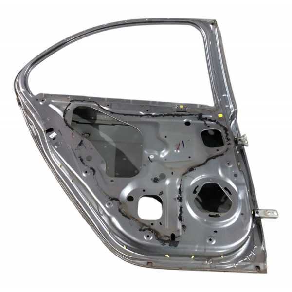 Porta Traseira Esquerda Mitsubishi Lancer 2012 2014 2015 Traseira Esquerda Prateado