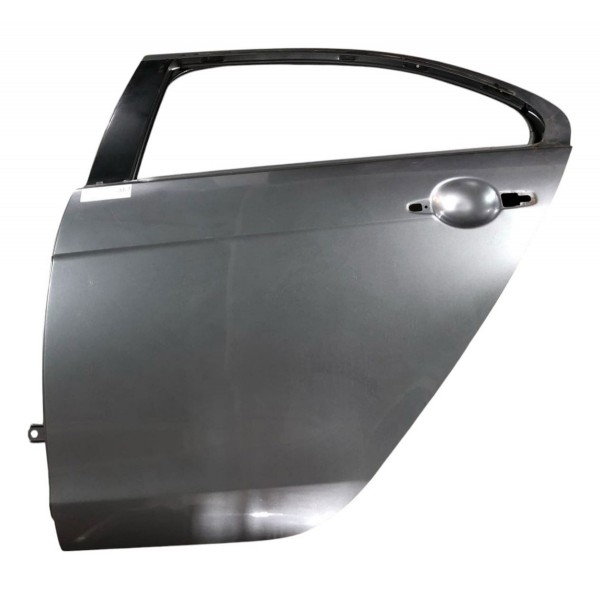 Porta Traseira Esquerda Mitsubishi Lancer 2012 2014 2015 Traseira Esquerda Prateado