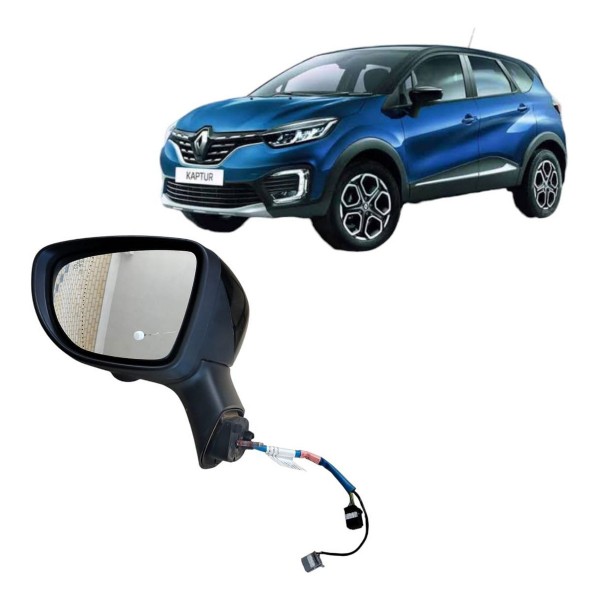 Retrovisor Elétrico Esquerdo Captur 2022 2023 C/pisca