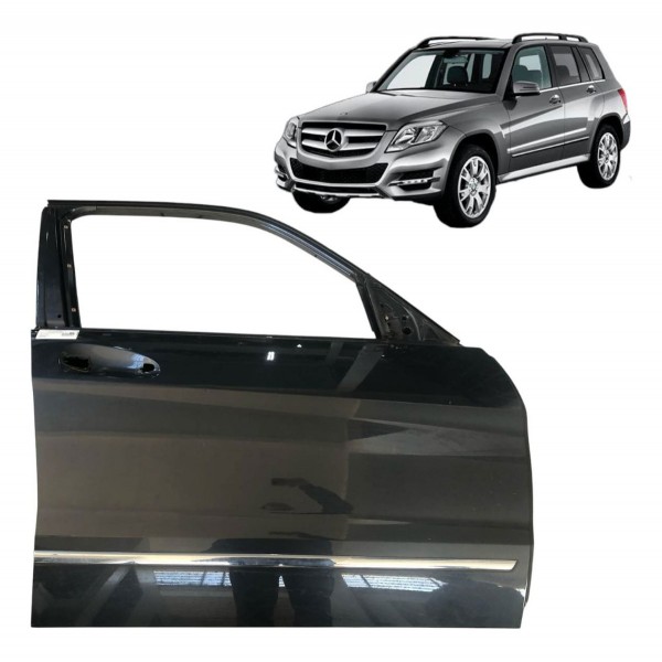 Porta Dianteira Direita  Mercedes Glk 300 2009 2010 2012 Dianteira Direita Cinza